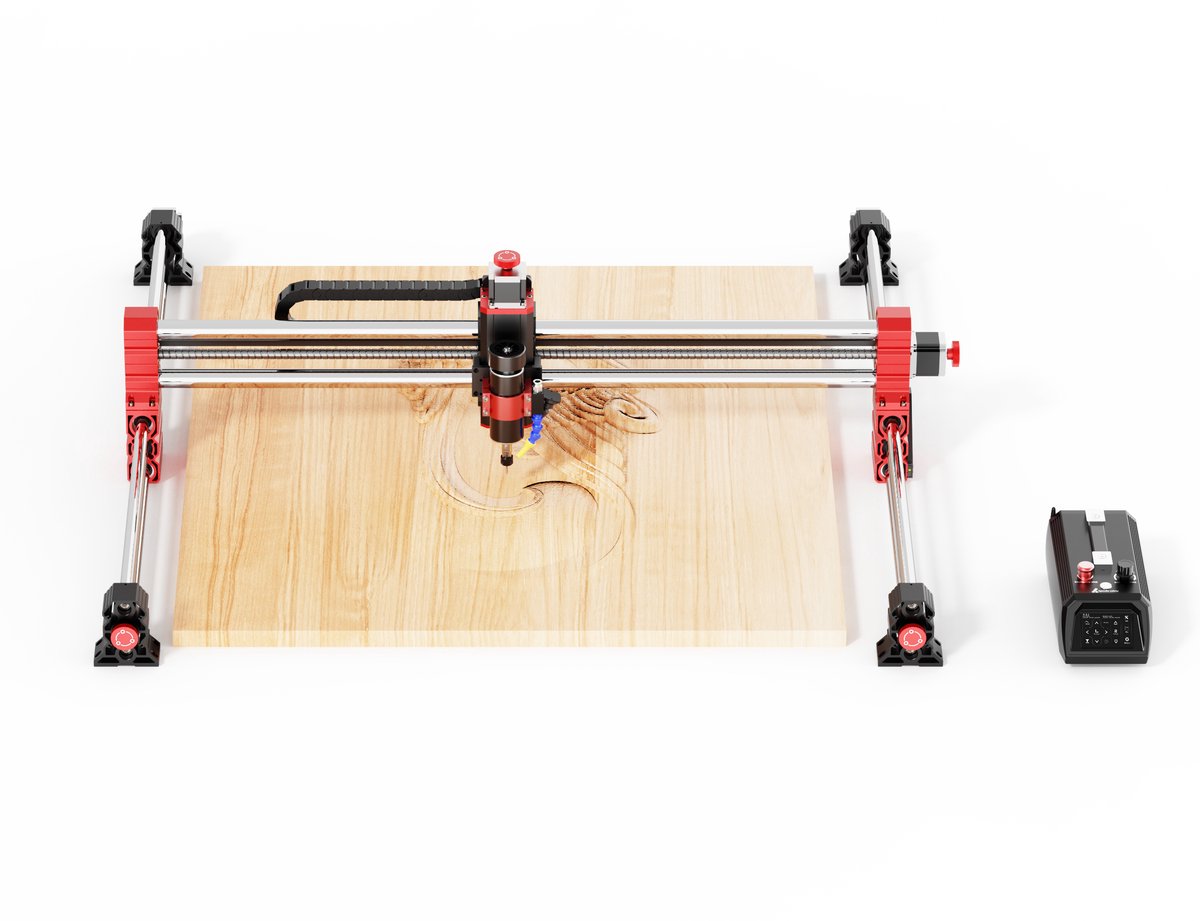 Graveermachine Kit 9 - H40 Maat - 500W Vermogen - CNC Machine - Voor Hout En Metaal