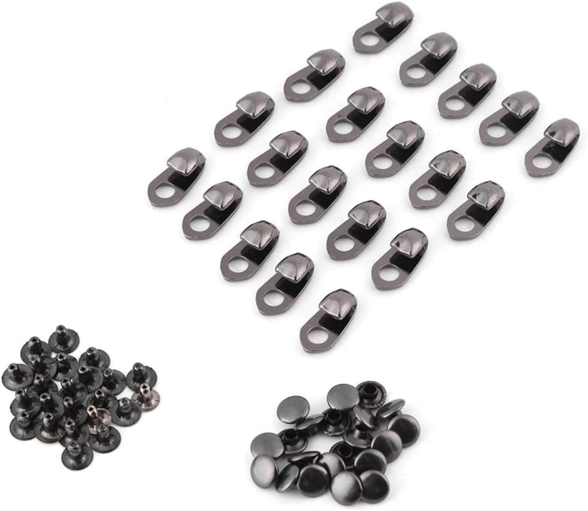 20 Stuks Rivet Laarzenhaken, Schoenaccessoires voor Klimmen, Wandelen en Buitendecoratie