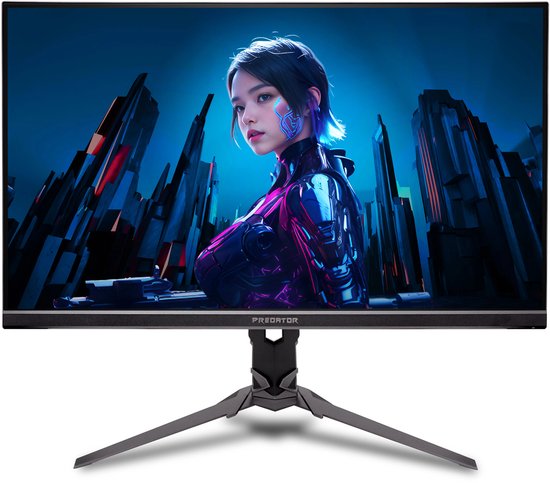 Acer Predator XB3, XB273KV4, Gaming monitor, 27 inch, 4K UHD, 160 Hz, 0.5 ms, FreeSync Premium, HDR10, Zwart