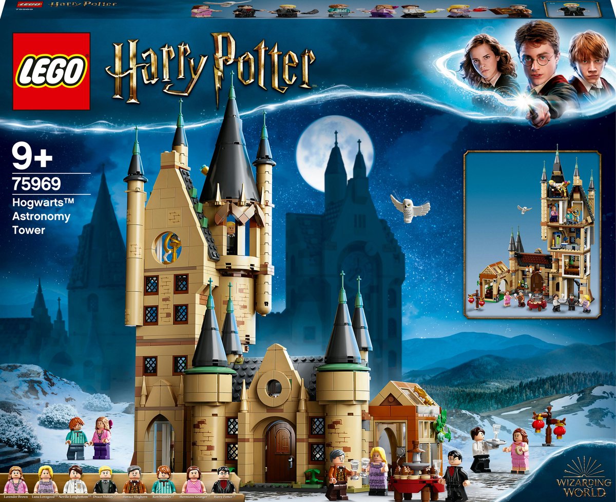 Bol.com LEGO® Harry Potter™ Zweinstein™ De Astronomietoren 75969 cool cadeau voor kinderen die van bouwbare kastelen, magische a... aanbieding