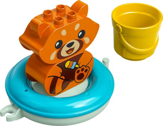 LEGO DUPLO Mijn eerste pret in bad: Drijvende Rode Panda - 10964 van Merkloos — afbeelding 4