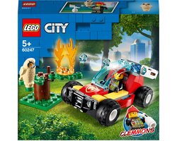 LEGO City Brandweer Bosbrand - 60247