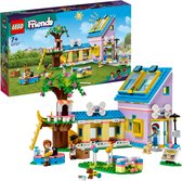LEGO 41727 Friends Honden reddingscentrum, Bouwpakket voor Kinderen met Autumn en Zac Poppetjes