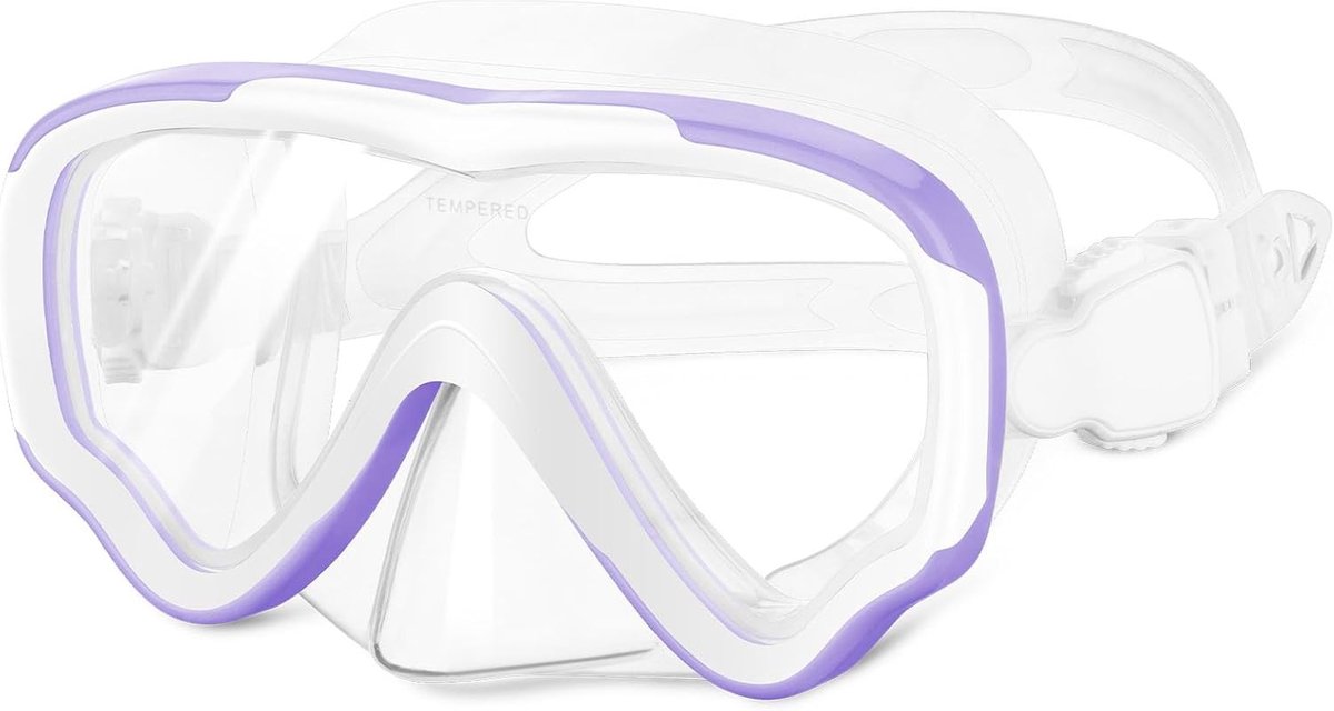 Kinderen Zwembril voor Duidelijk Zicht, Anti-Fog en UV-Bescherming, Comfortabele Pasvorm