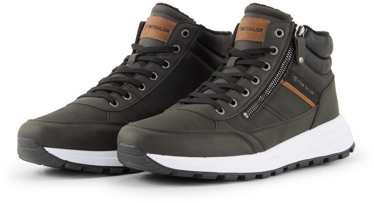 Tom Tailor - Laarzen met voering - Maat 46 - black