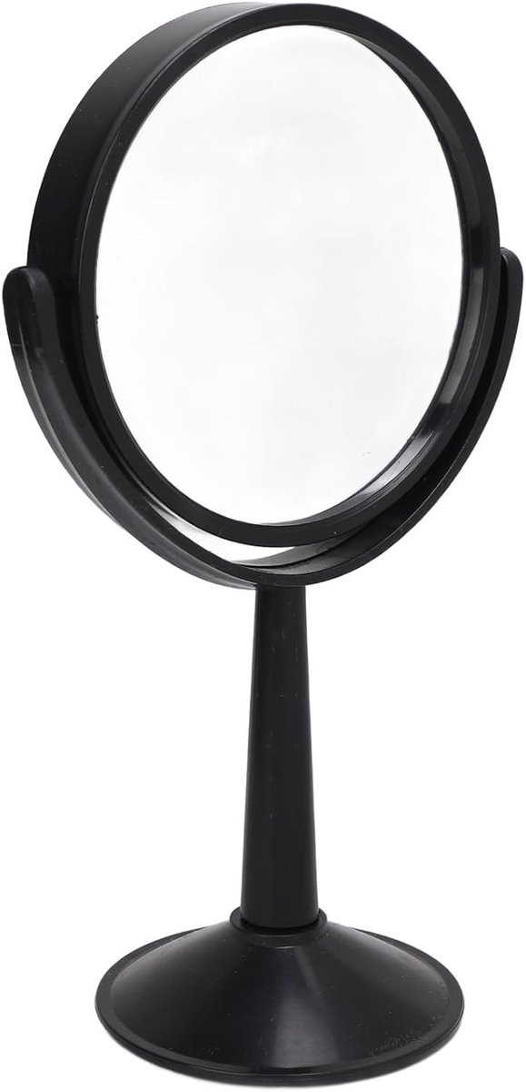 Ronde Concave Spiegel van 4 Inch met Voet, 360 Graden Verstelbare Visie voor Optische Experimenten en Onderwijs in Licht Spectrum en Fysica
