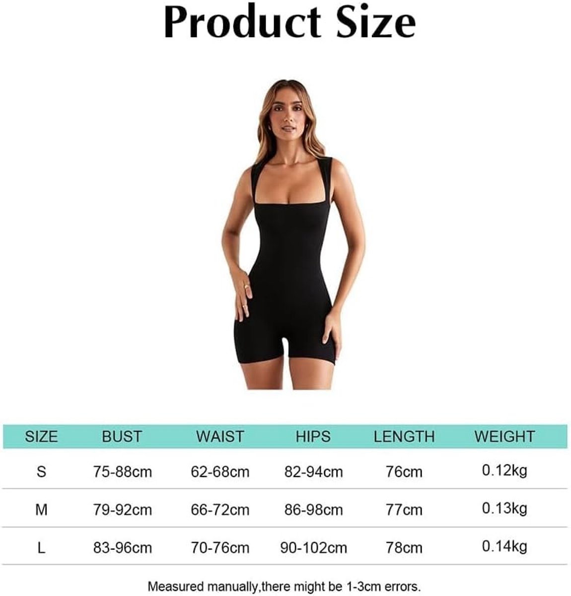 Stijlvolle Dames Jumpsuit met Vierkante Hals en Mouwloos Ontwerp voor Fitness en Dagelijks Gebruik - Perfecte Bodycon Romper met Korte Leggings en Naadloze Pasvorm