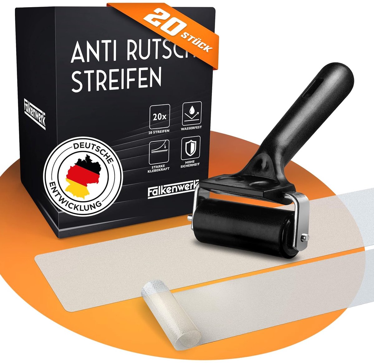 Vloerkleed - Set van 20 - 15 x 90 cm - Antislip