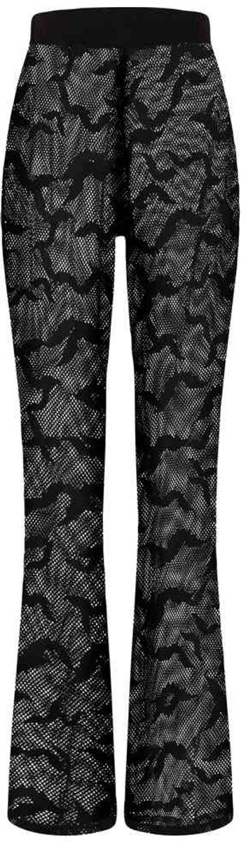 Banned - Selena Flared broek - S - Zwart