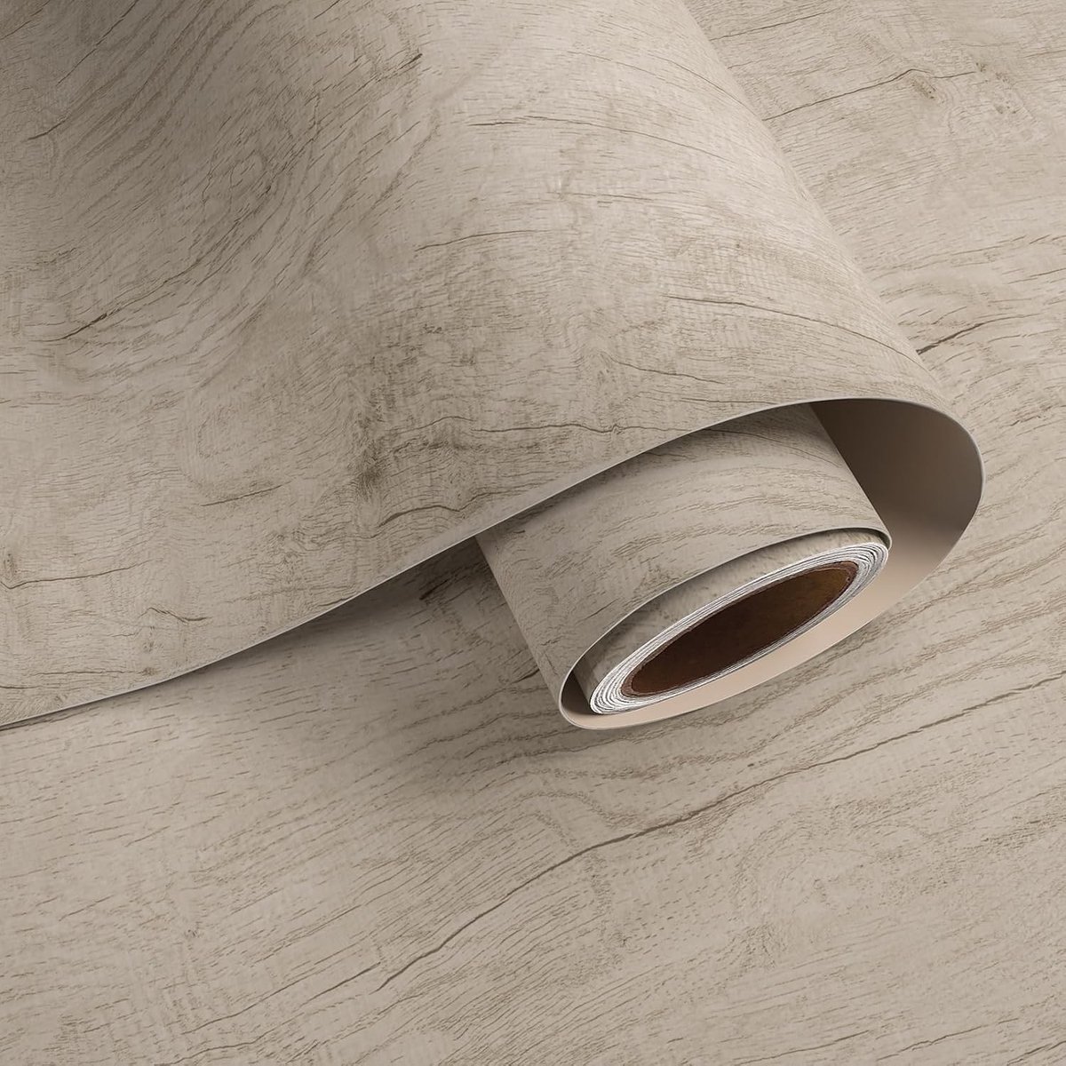 Retro Houten Effect Zelfklevend Behang 40cmx200cm - Vinyl Wrap voor Meubels, Keukenbladen en Tafels, Perfect voor Interieurdecoratie