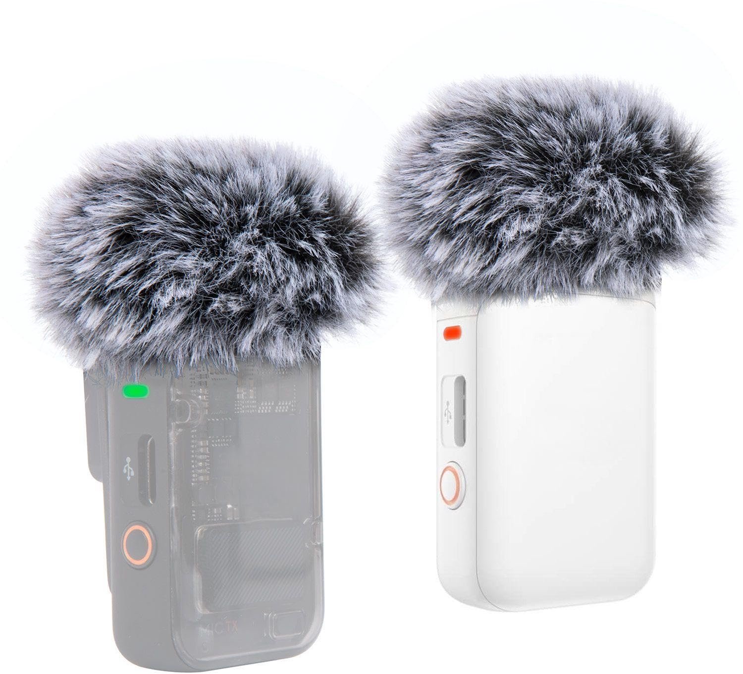 Microfoon Windmuff Set van 2 voor Geluidsverbetering