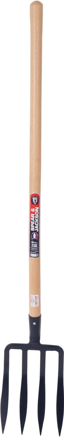 Spear & Jackson Fourche à 4 dents plates