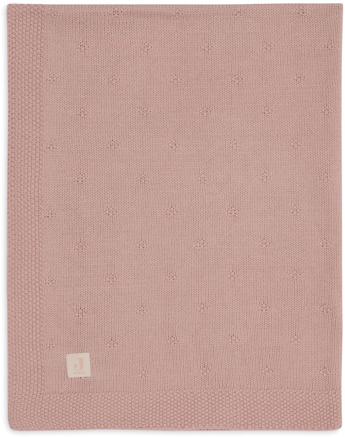 Babydeken Cosy Knit - 75 x 100 cm - Wild Rose Kleur