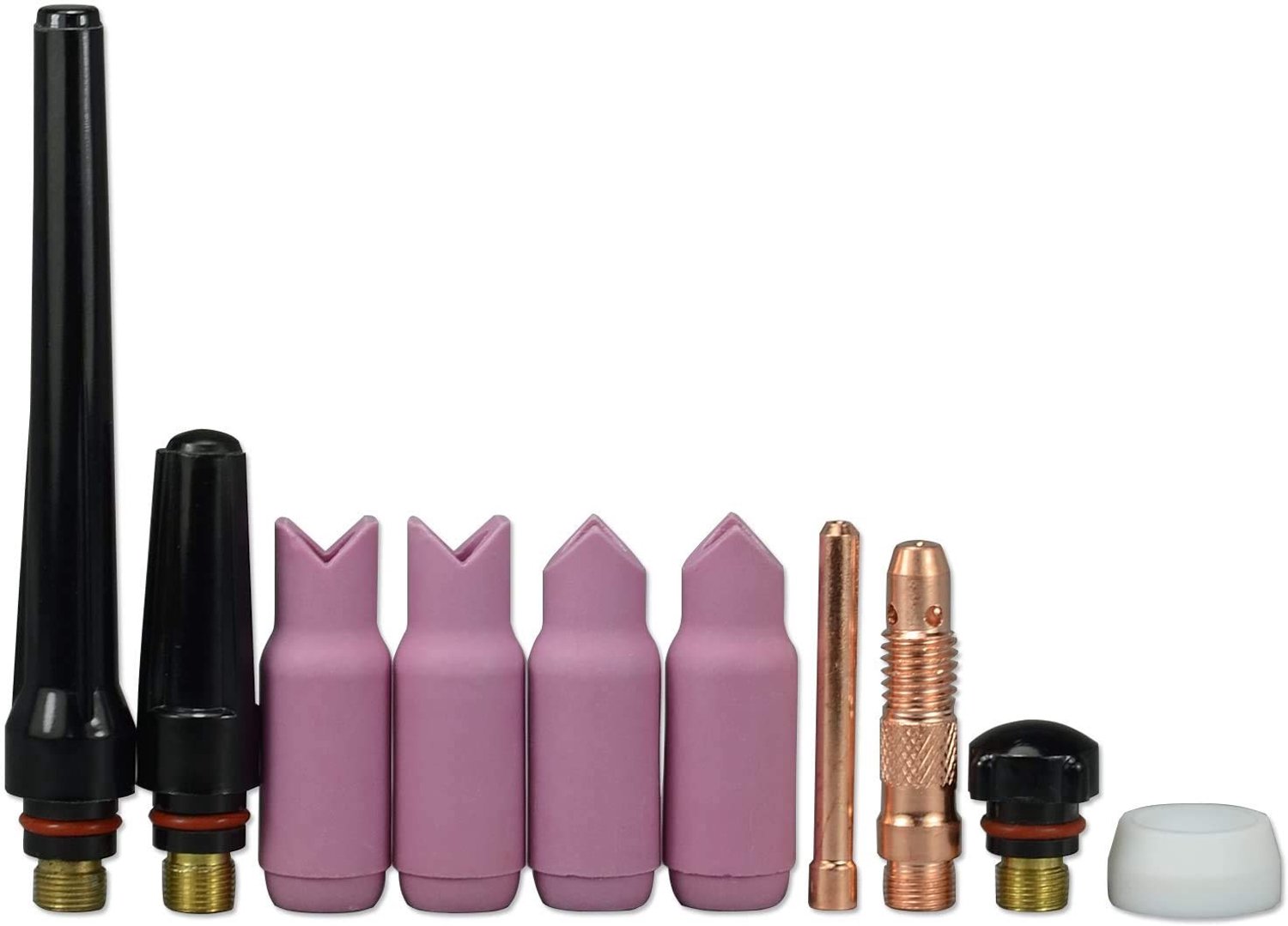 TIG Lasaccessoire Kit met Collet en Alumina Cup voor SR WP 17 18 26
