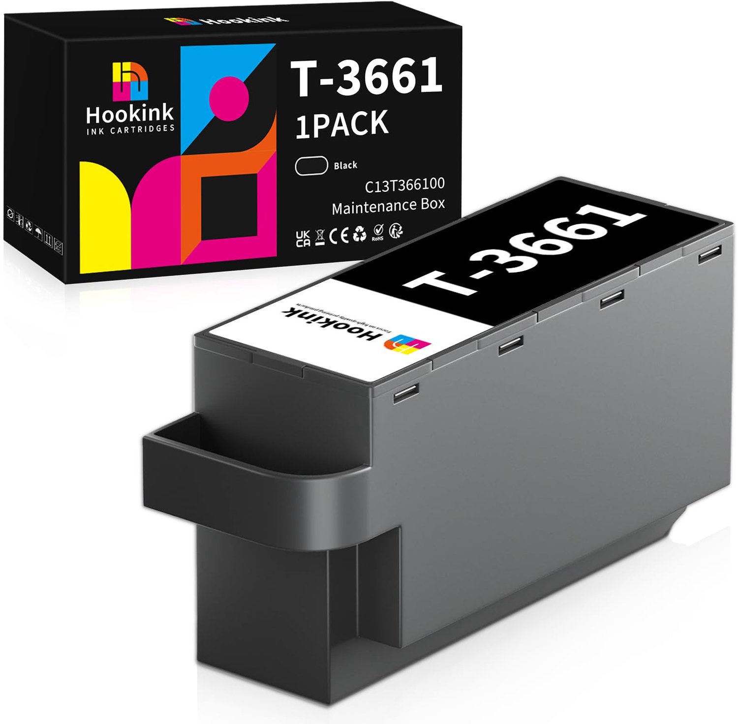 T3661 Onderhoudsbox - Geschikt voor Epson XP-6000, XP-6100, XP-6105
