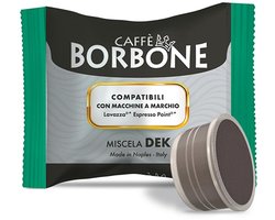 Decafeïne Koffiecapsules voor Lavazza Espresso Machines - 100 Stuks