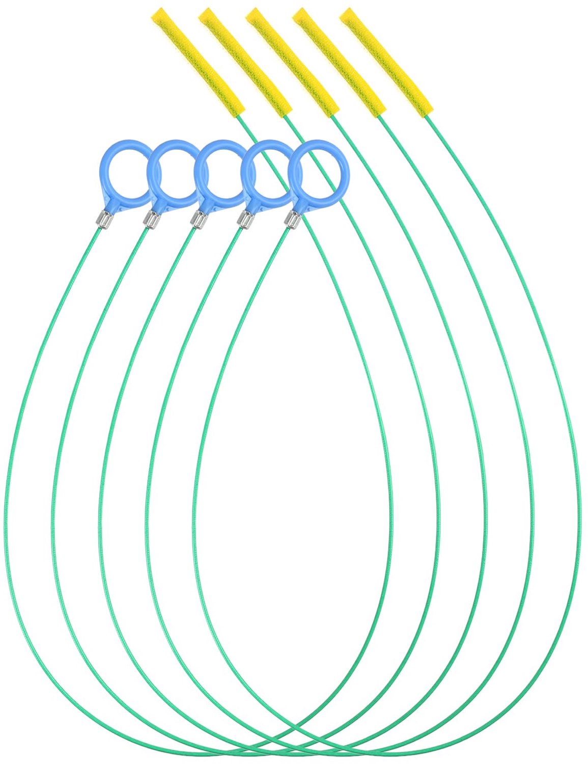 Set van 5 Spiralen voor Afvoerreiniging 90 cm