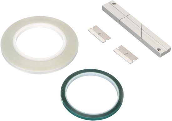 Splitsblok Kit - Aluminiumlegering - 1/4 Inch Tape - Bandsplitsblok - Universeel voor Reel-to-Reel - Inclusief Media Blades - Bandsplitsblokkit — afbeelding 3