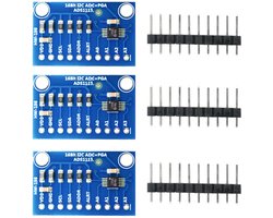 3 Stuks ADS1115 ADC Module voor Arduino met I2C Interface