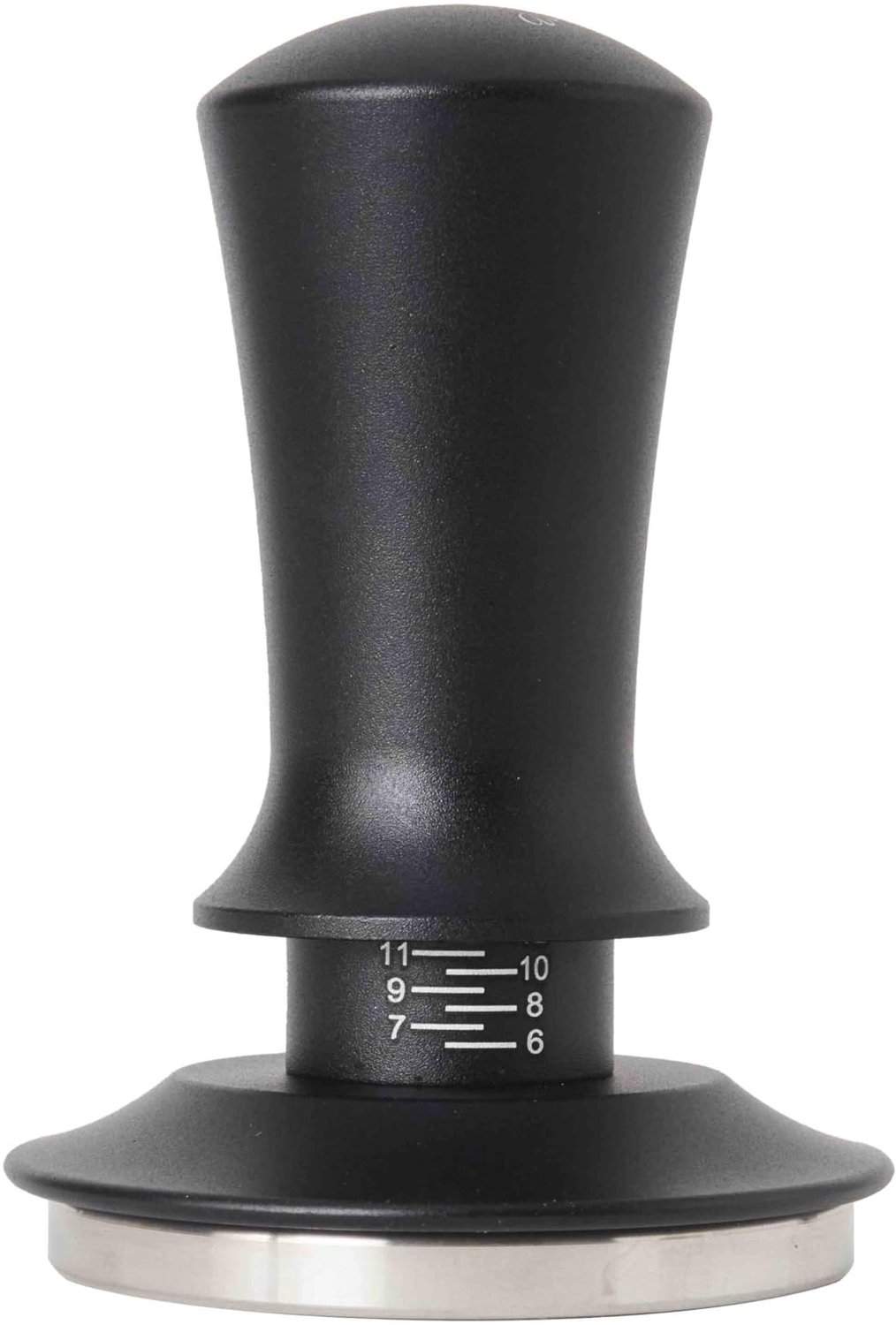 Espresso Tamper met Gecalibreerde Druk - 54mm Zwart