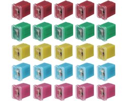 Auto Zekeringen Patroon Set - 48V Vrouwelijk J Terminal, 25 Stuks