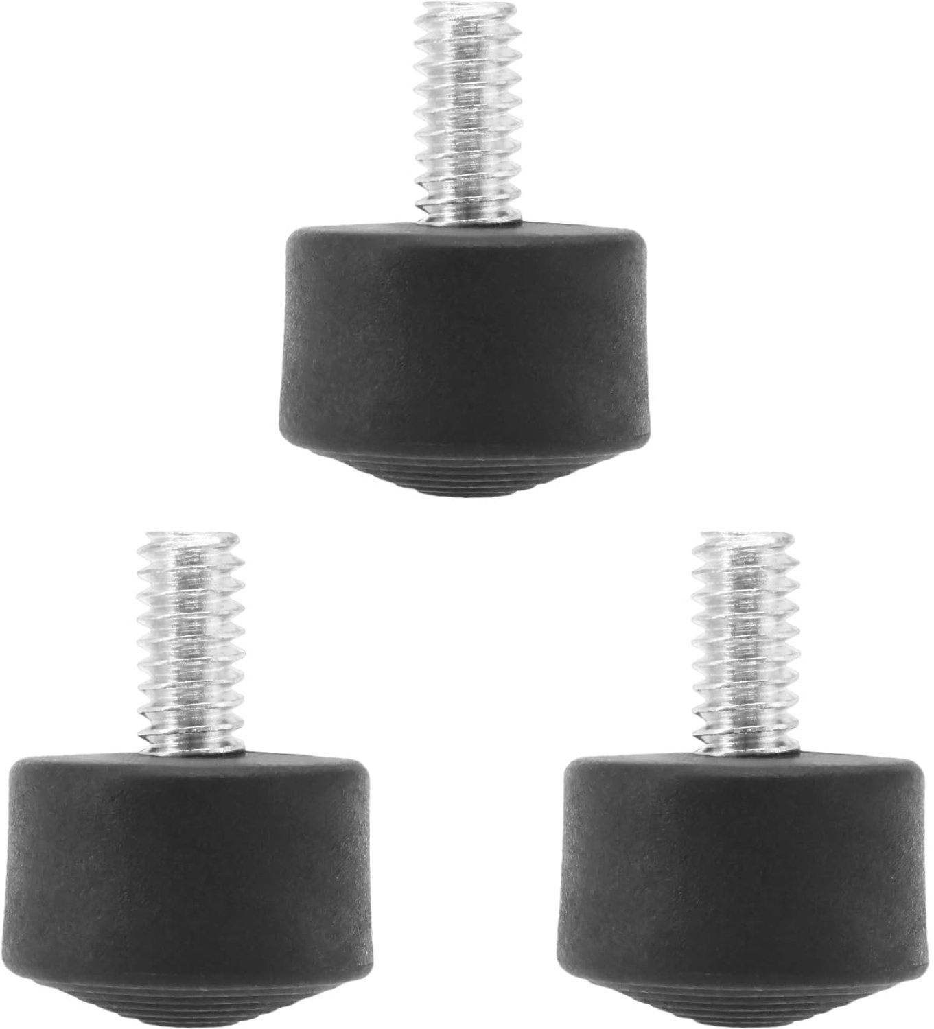Statief Voet Antislip - 3 Stuks - Rubber Spikes - Compatibel met 1/4 Inch Draadmaat - Camera - Duurzaam Metaal - Statiefspikes