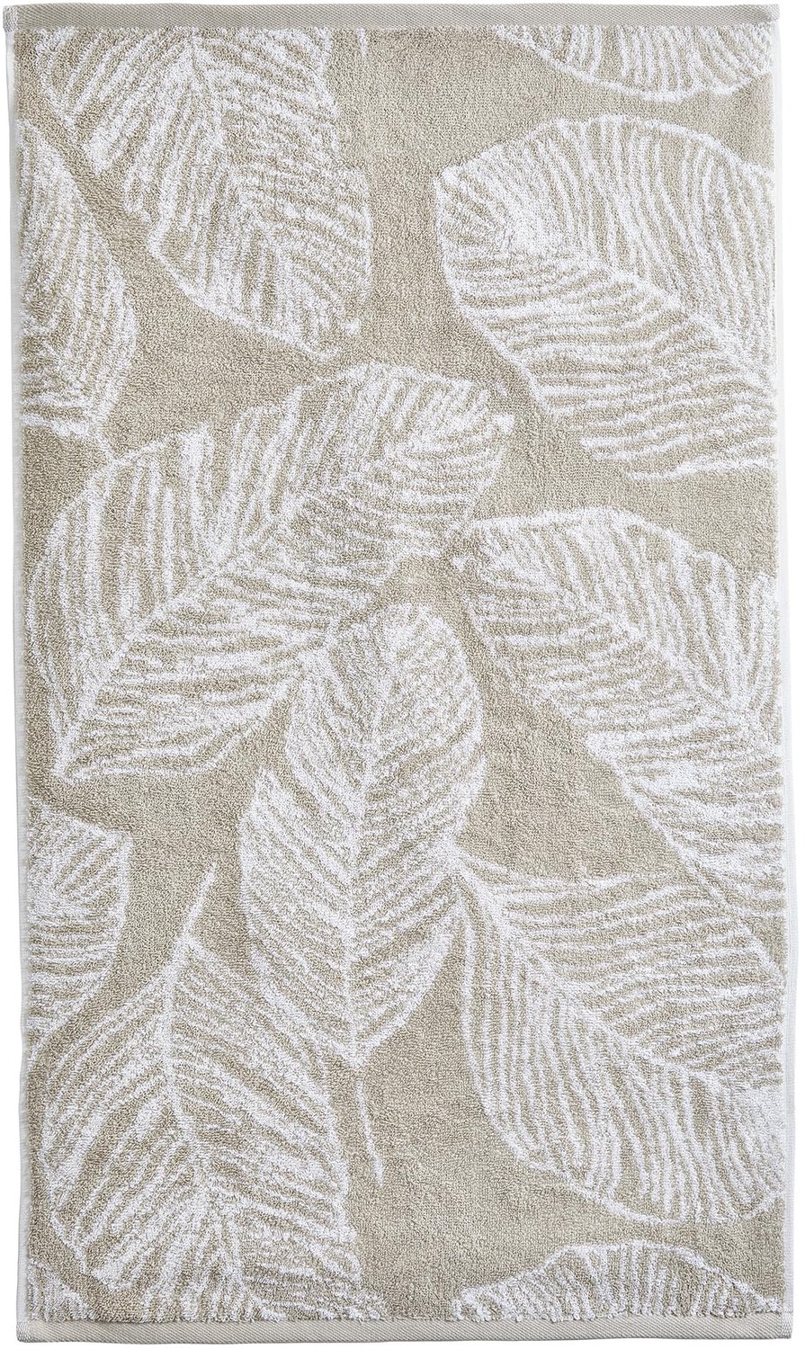 Natuurlijke Blad Badhanddoek 90 x 150 cm van 100% Katoen