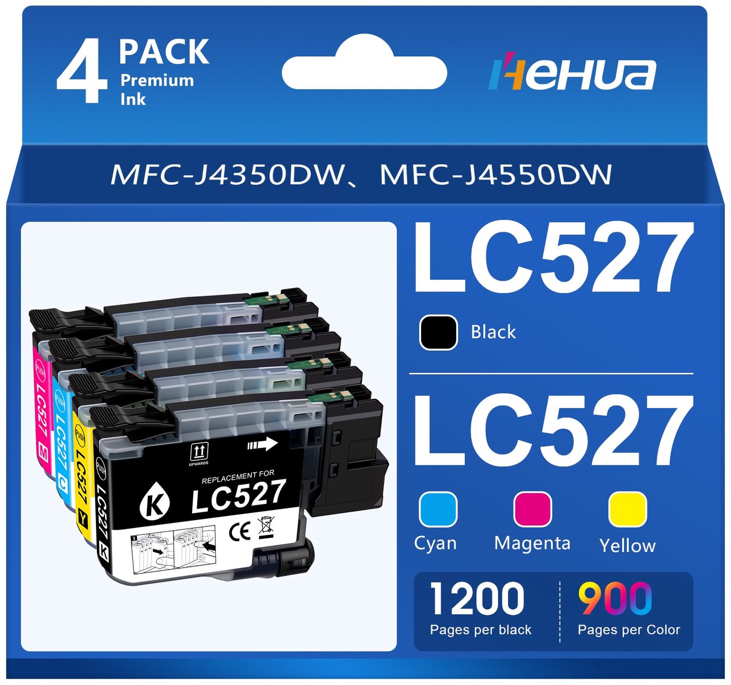 LC527 Compatibele Printer Cartridges voor Brother