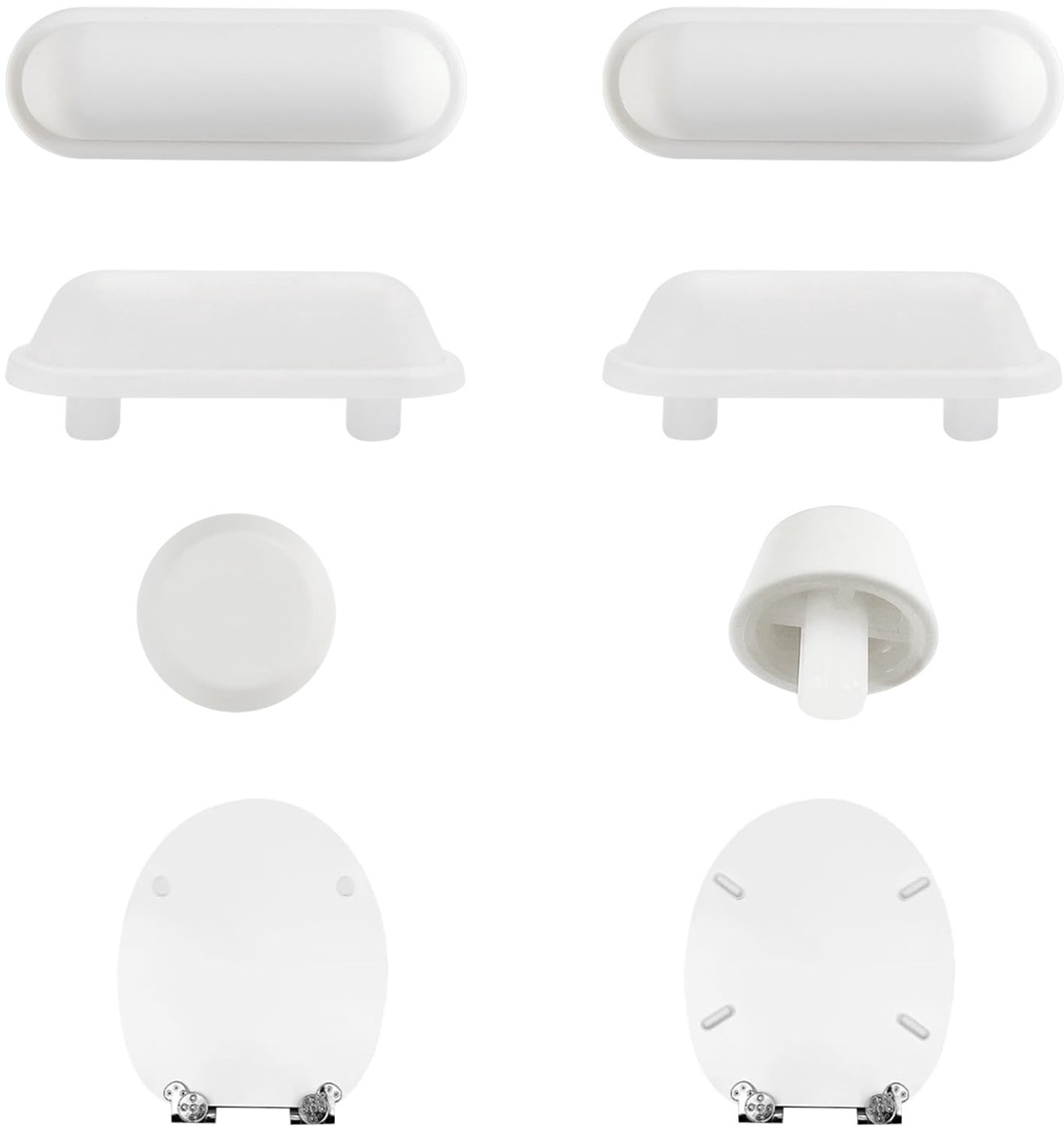 Set van 6 Toiletbrilverhogers voor Optimale Balans