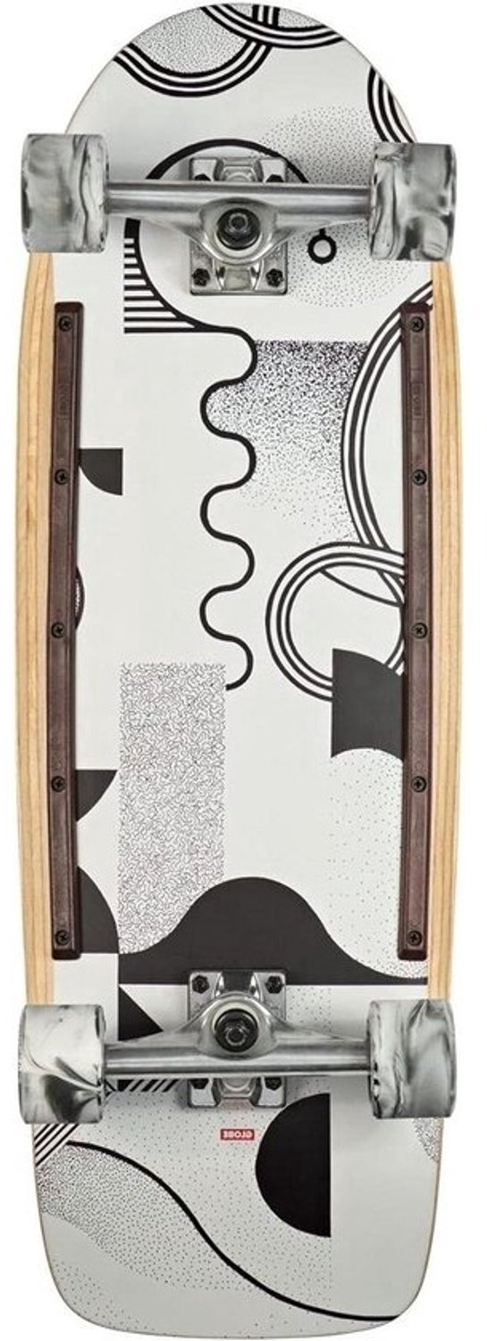 Cruiser-skateboard Longboard Vervoer in de stad Gebogen deck 31 inch Ola
