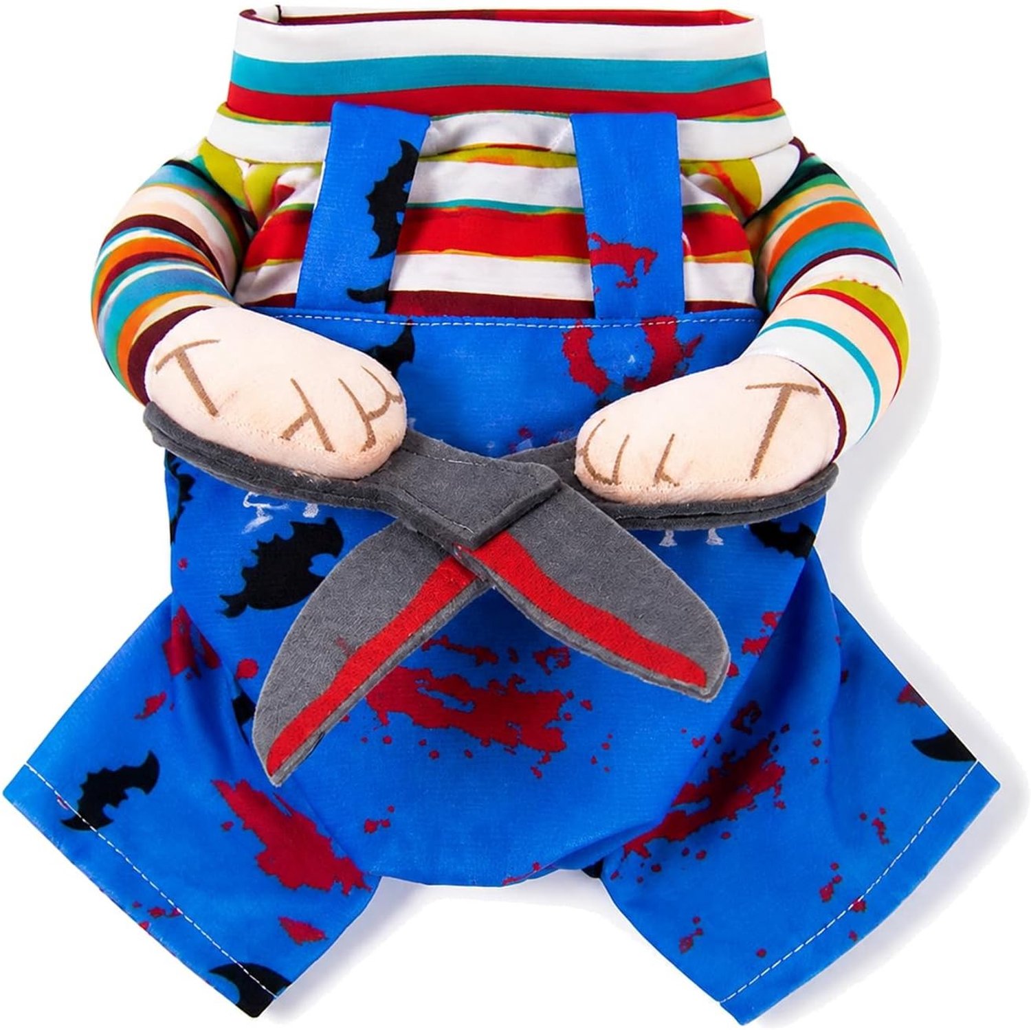 Dodelijke Pop Halloween Kostuum voor Honden en Katten - Perfect voor Cosplay en Feestjes
