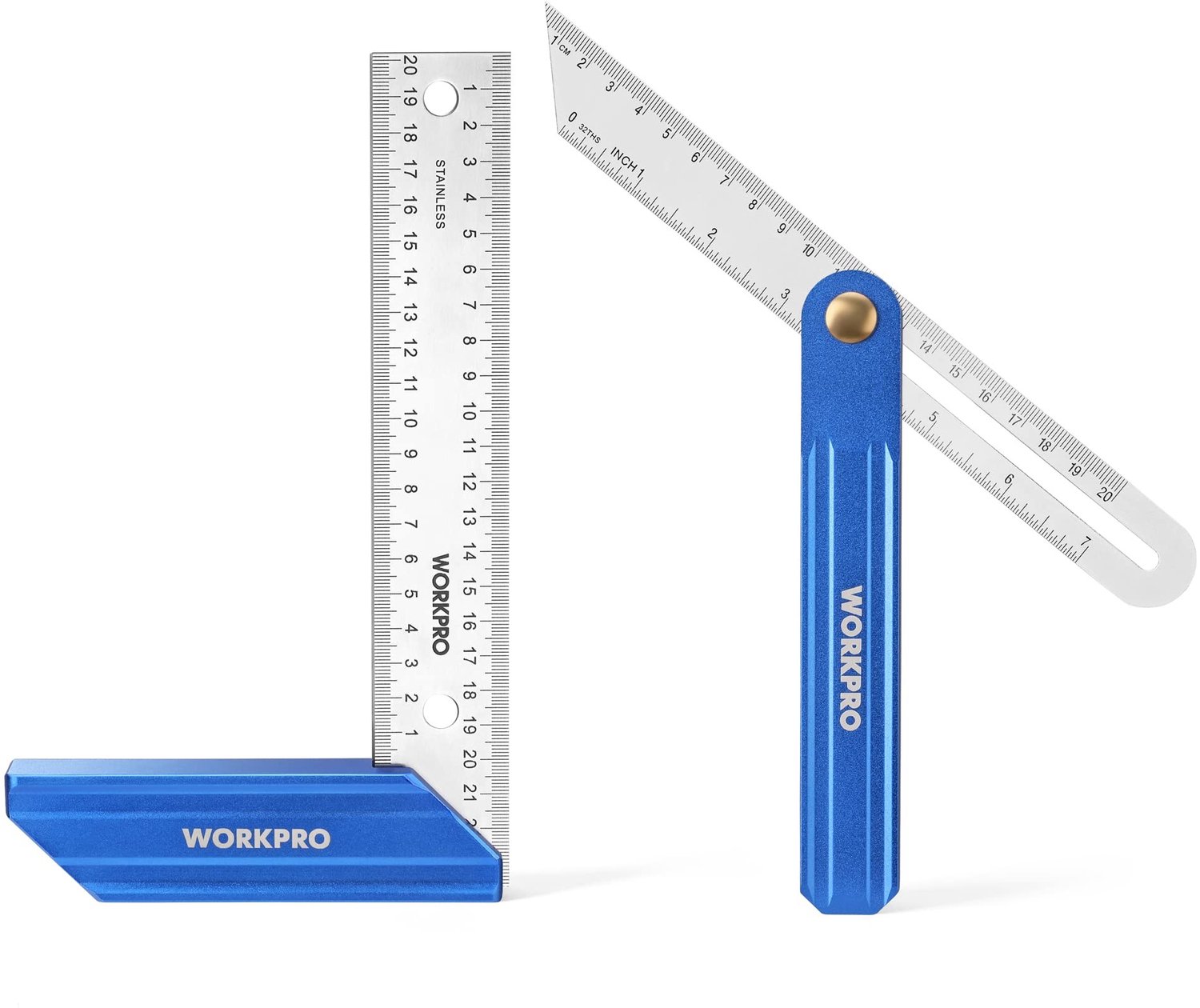 2 Stuks Houtbewerking Vierkanten met RVS Handvat