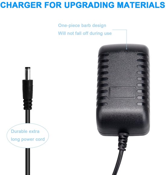 12V 2A Vervangende Oplader voor Melk Pomp — afbeelding 3