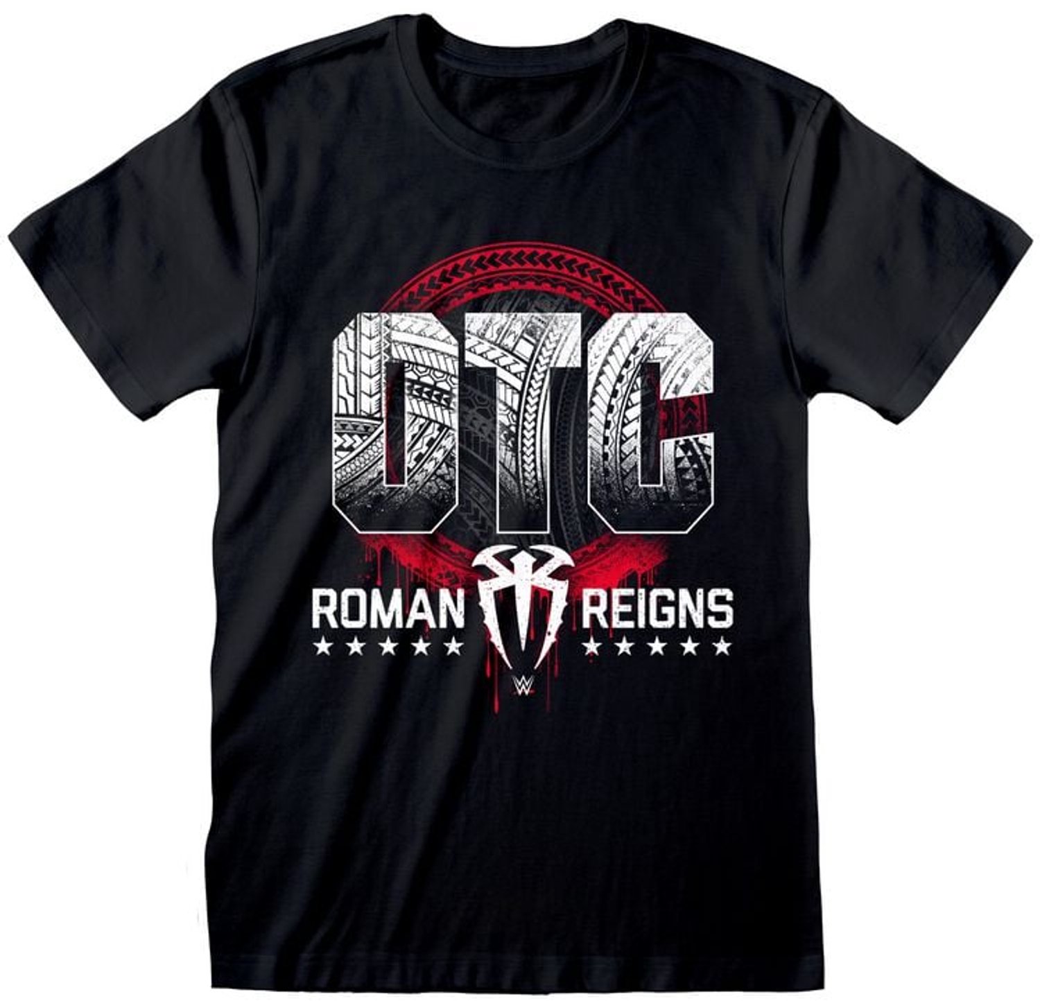 WWE OTC - Roman Reigns Heren T-shirt - zwart - L