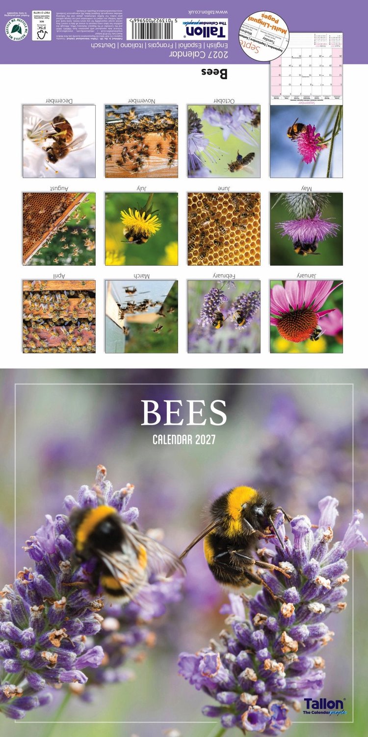Bees and Butterflies Kalender 2027