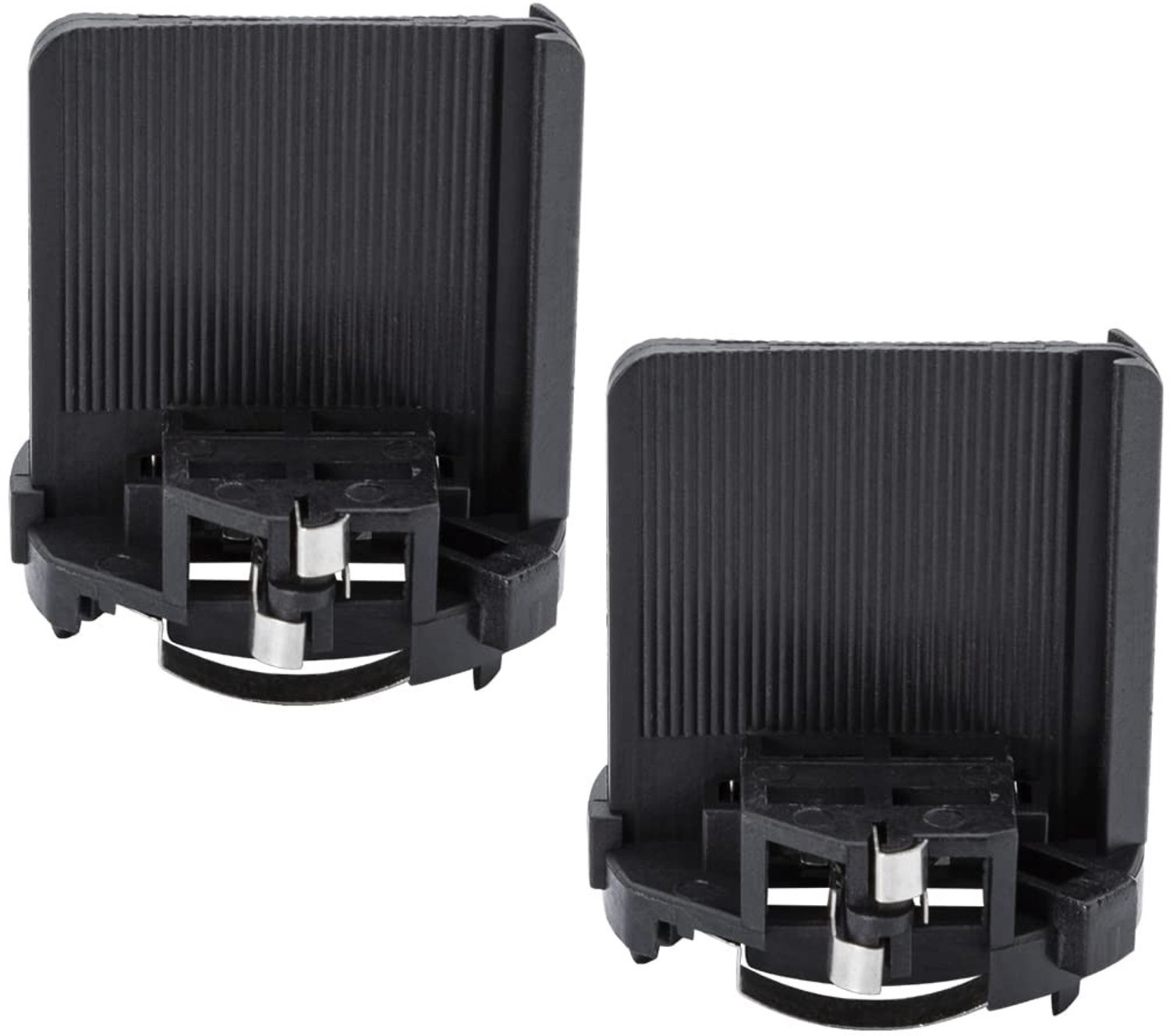 Halogeenlamp Houders 2 Stuks - H7 Lampfitting - Compatibel met Golf 6/7 - Tiguan - Sharan - Scirocco - Zwart PPS Materiaal