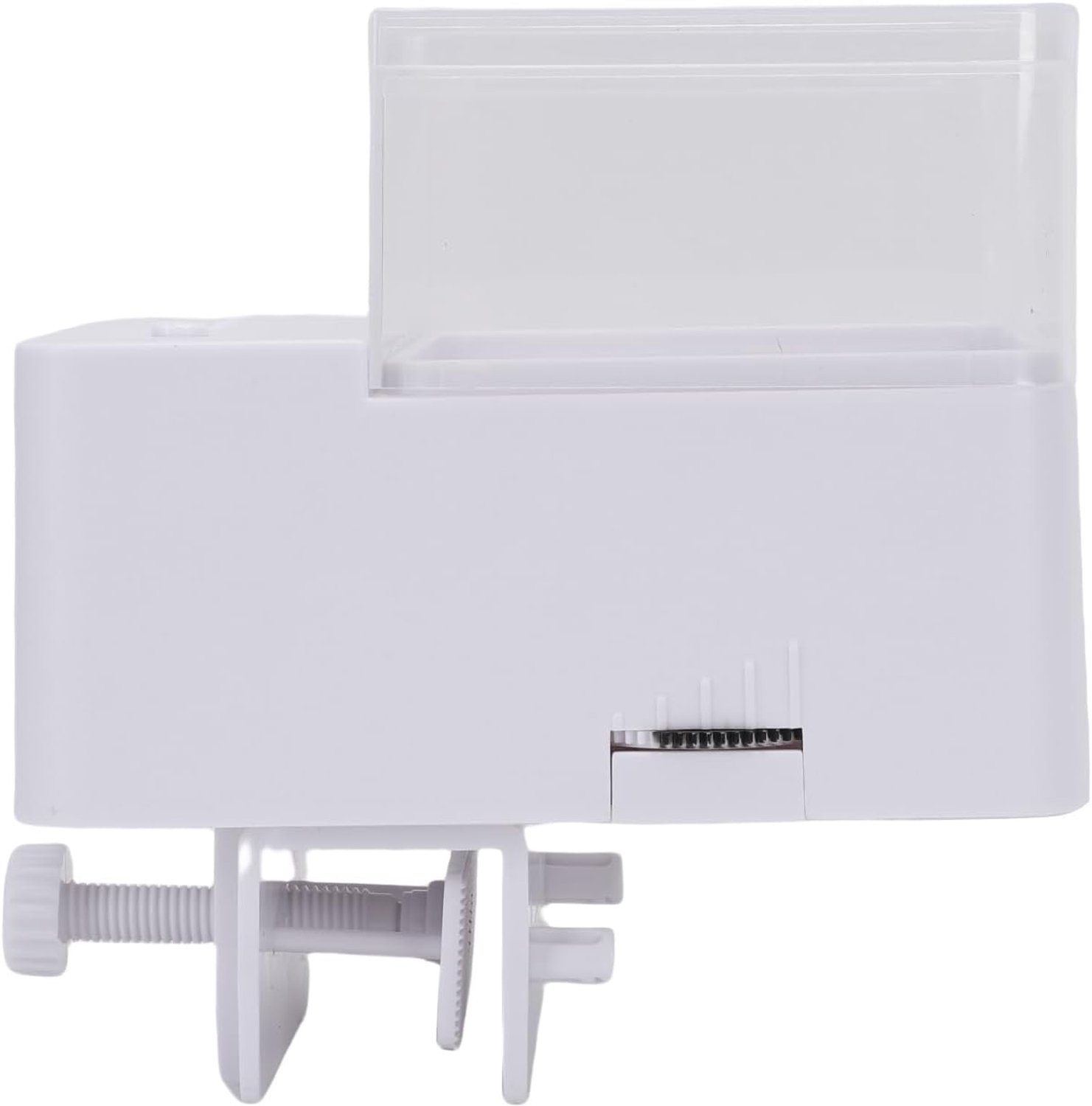 Automatische visvoerdispenser, 500 ml, voor tank, automatische visvoerdispenser, timervoederautomaat, handmatig instelbaar
