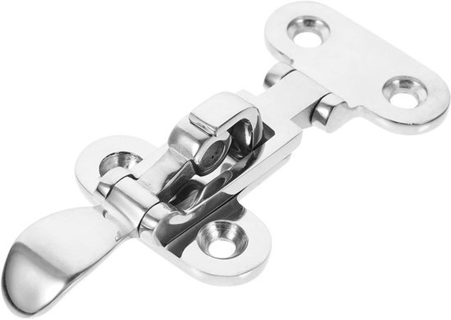 Bootdeurgesp - Luikgrendel - Veilig afsluiten - Roestvrij staal - 11.5 cm - Zilver