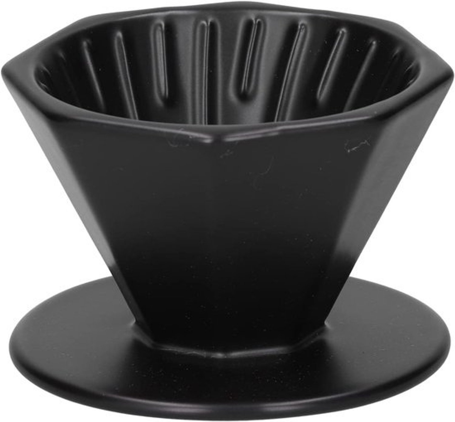 Koffiefilter Kegel - Handmatig koffiezetten - Thuis koffie bereiden - Draagbaar en lichtgewicht - 1 tot 2 personen - Wit