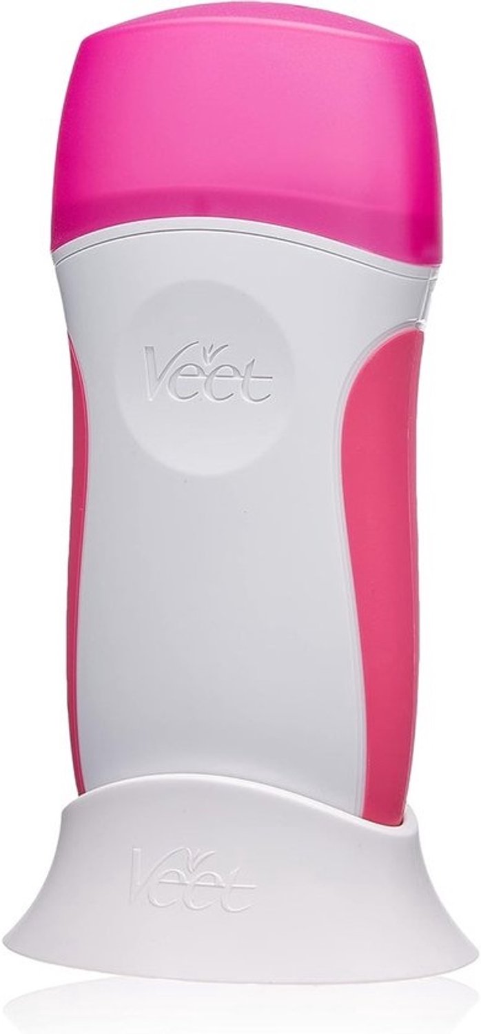 Elektrisch waxapparaat - Warm-wax-systeem - Voor een gladde huid - Roll-onapplicator - 50 ml cartridge - Wit