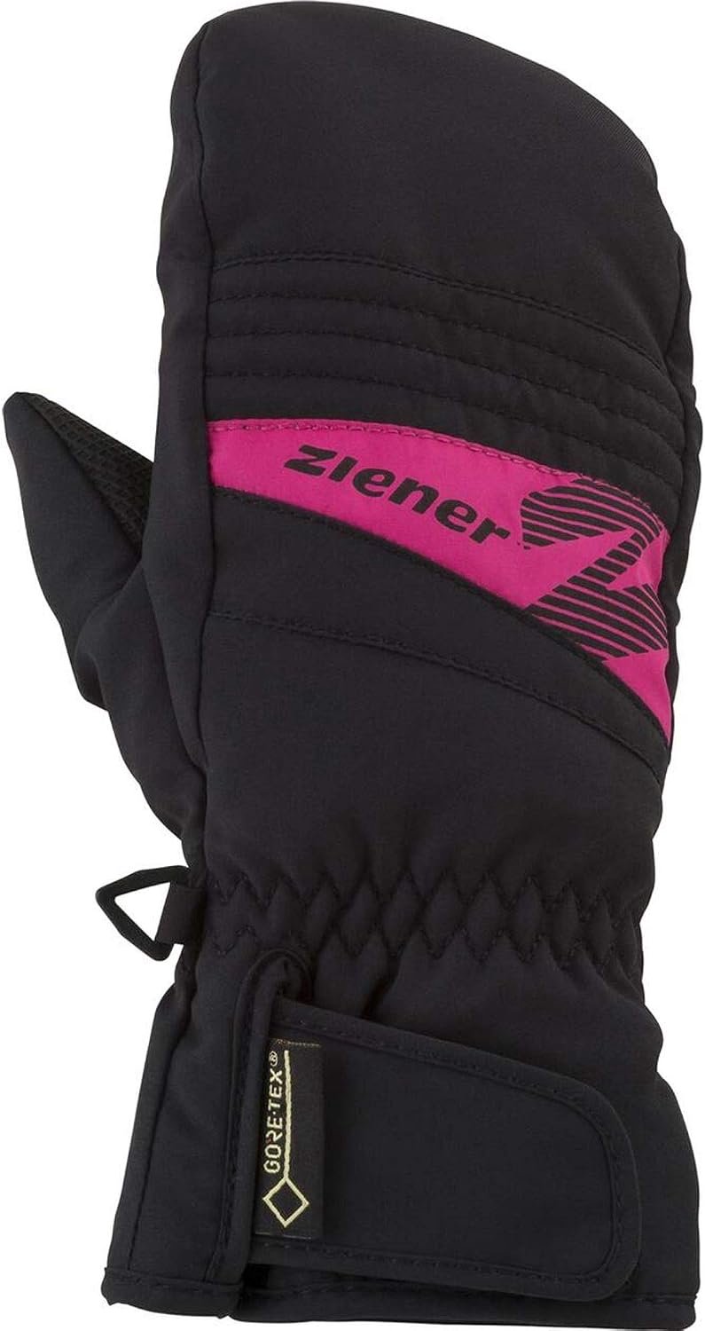 Ziener ISP 17-Junior 1245-0 GTX Skiwanten voor Jongens Zwart