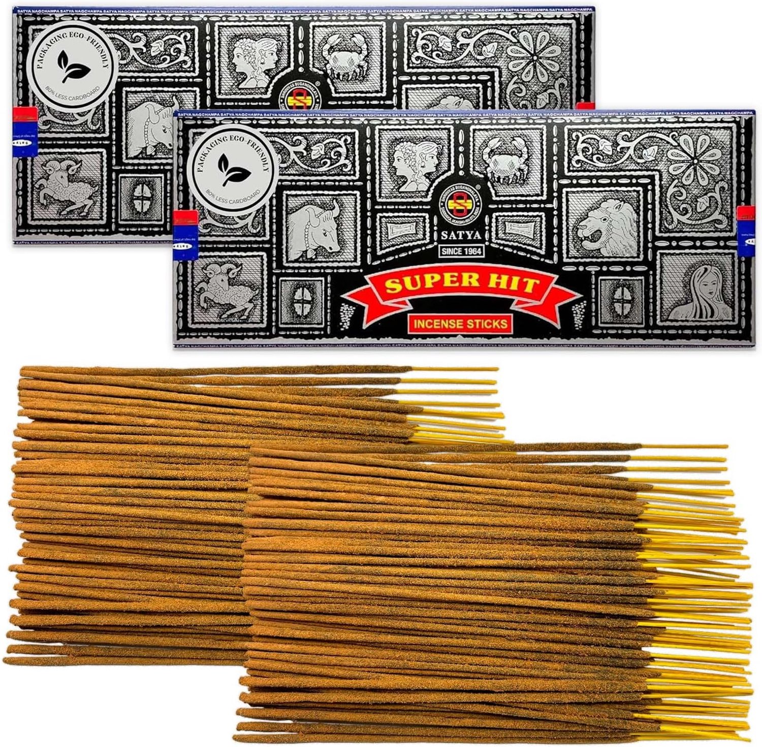 Wierookstokjes 100 g - 100% Natuurlijk - Aromatherapie - Meditatie & Spiritualiteit - ServiceTopper