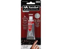 Rub 'n Buff - bladzilver - eenvoudig aan te brengen - geeft stralende glans op diverse oppervlakken - ServiceTopper