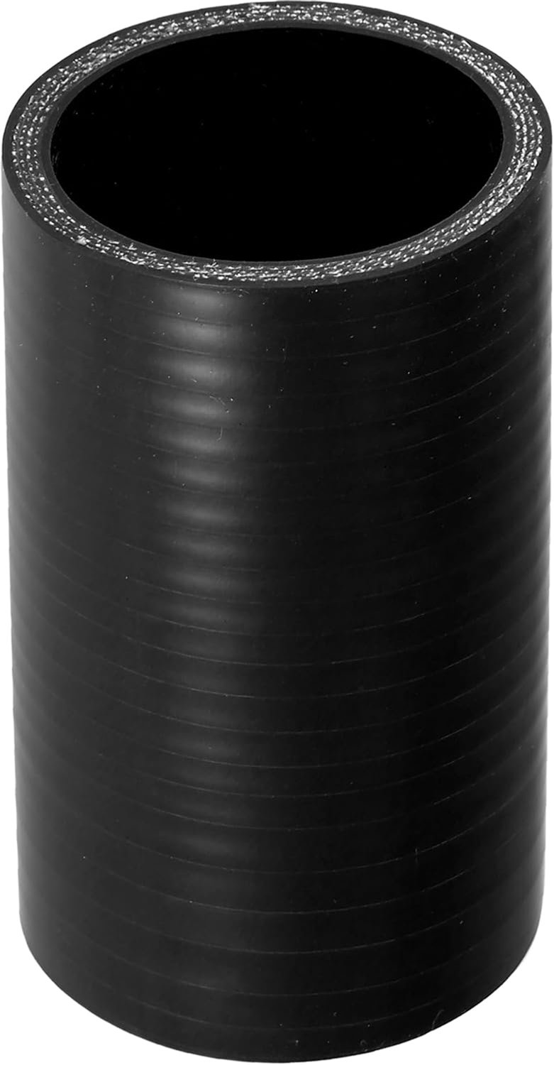 Siliconen slang 48 mm - zwart - 100 mm lengte - geschikt voor koelmiddel en motorolie - m-winkel