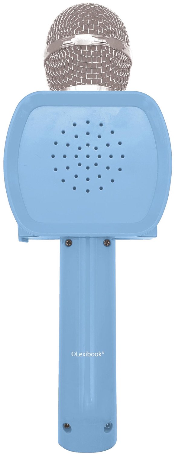Bluey Draadloze Microfoon met luidspreker, stemvervormer, uitschuifbare telefoonhouder en Bluetooth-optie