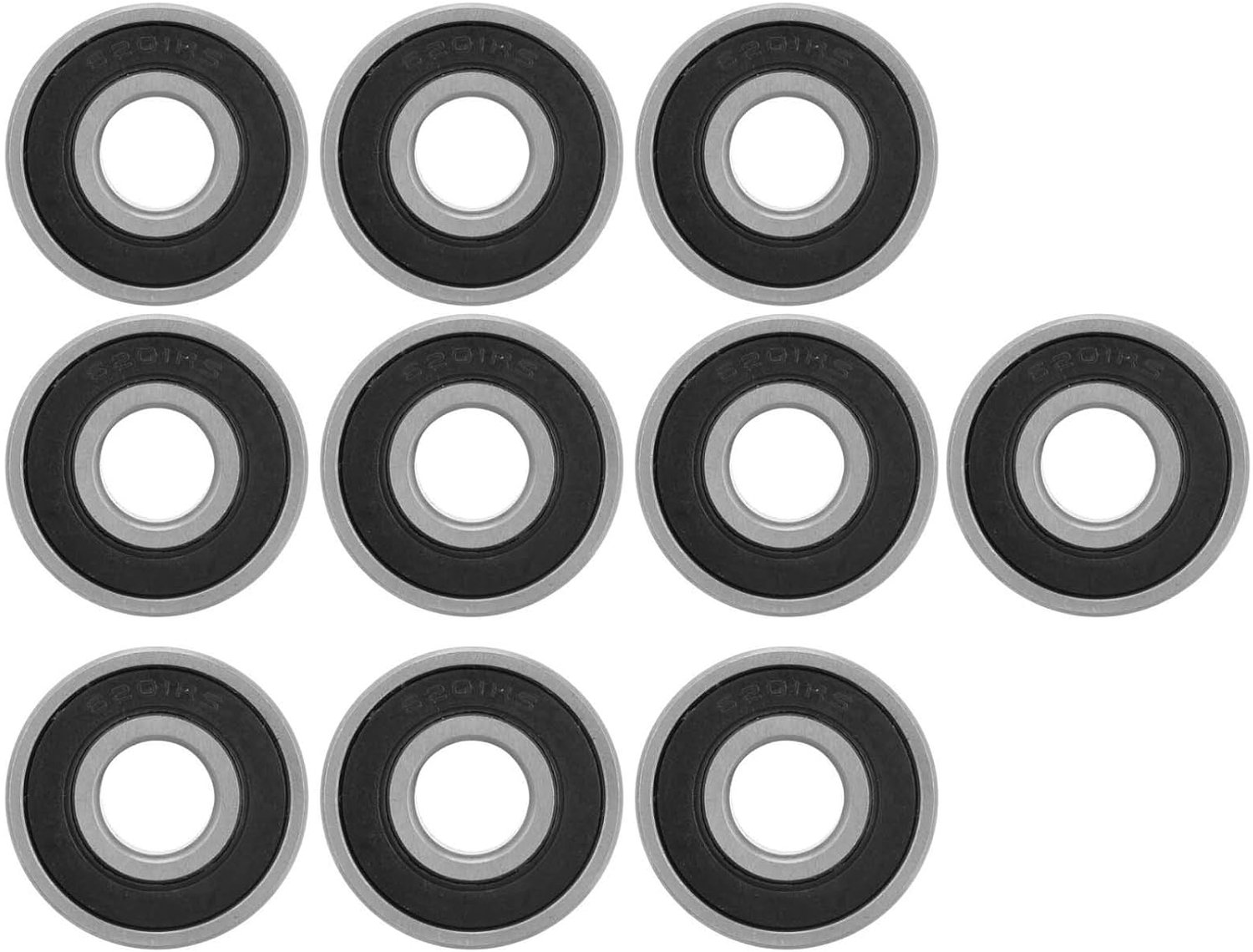 Diepgroefkogellager 12 mm ID X 32 mm OD - staal - hoge duurzaamheid - geschikt voor versnellingsbakken - ServiceTopper