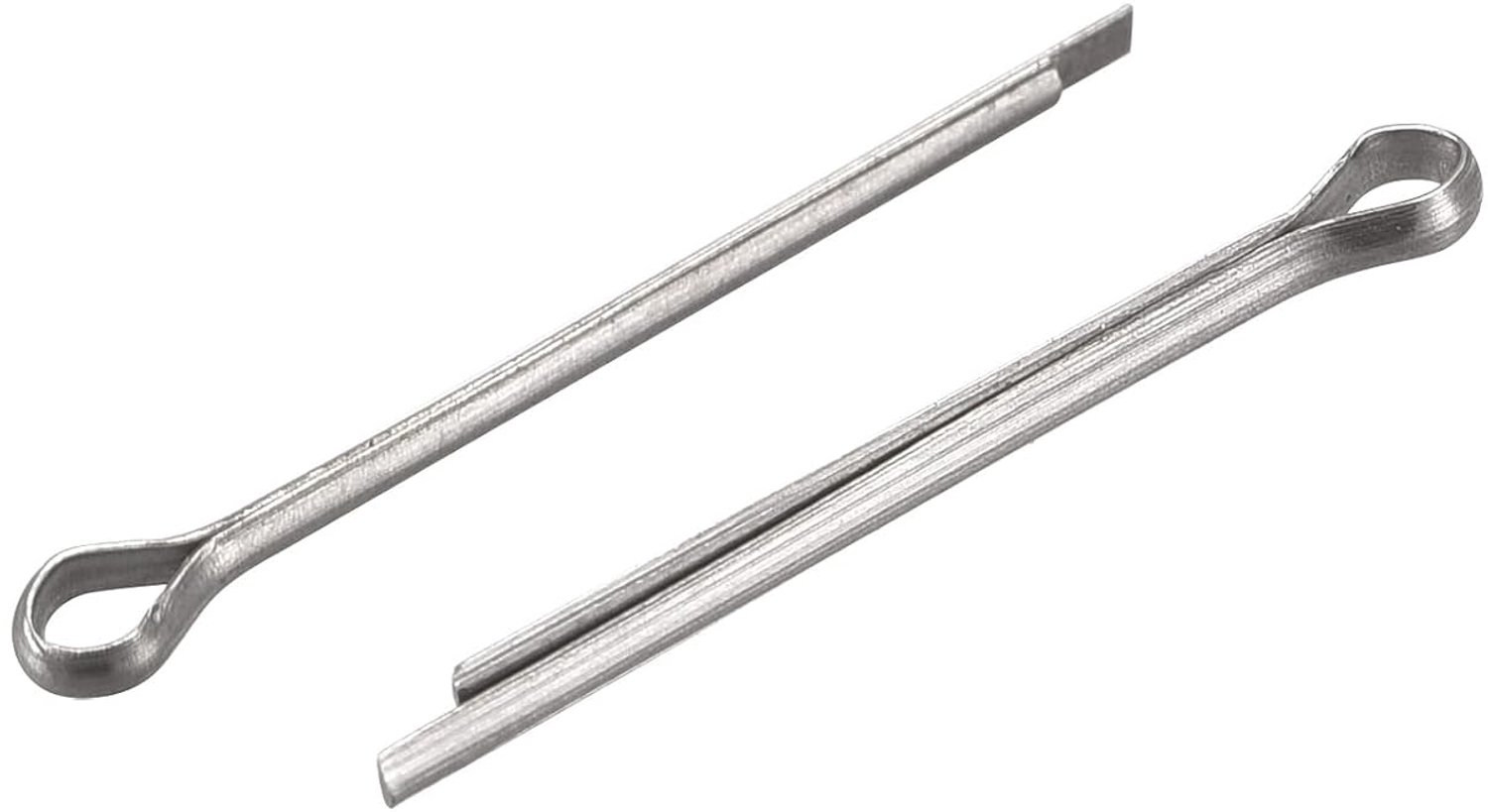 split splint 1,5x20mm - roestvrij staal - clipsluiting - voor auto - 120 stuks - ServiceTopper