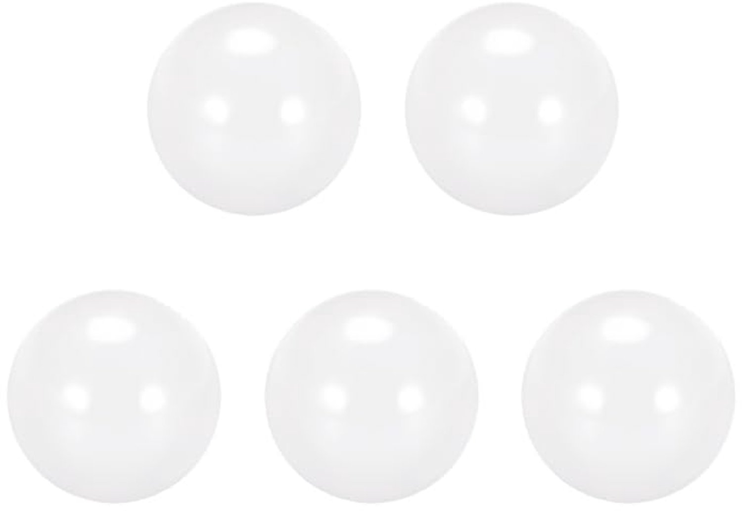 keramische lagerballen 2,5 mm - ZrO2 zirkoniumoxide - G5 precisie - hoge duurzaamheid - 10 stuks - Vemera