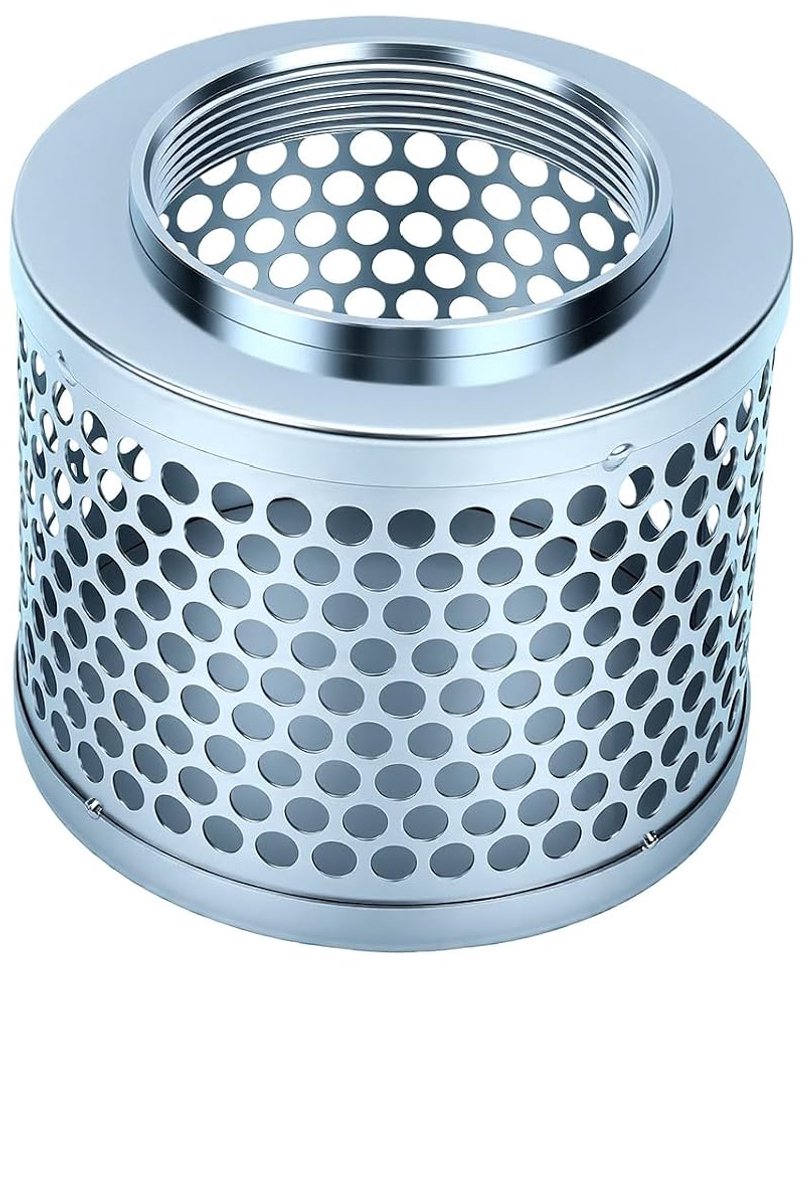 Zuigzeef met Rond Gat, 4 Inch NPT-draad Gegalvaniseerd
