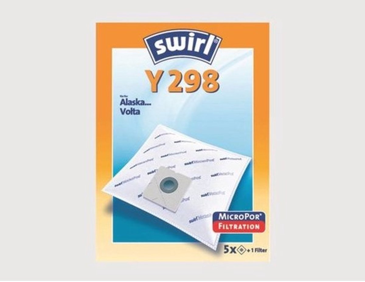 Stofzak voor MicroPor-stofzuiger - Swirl Y 298-vervangingszak